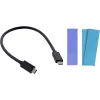 InLine USB3.2 Gen.2 USB-C naar M.2 SSD (PCIe NVMe & SATA) behuizing