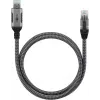 Goobay kabeladapter USB A RJ-45 15m zwart zilver