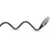 Goobay kabeladapter USB A RJ-45 15m zwart zilver