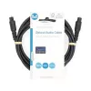 Nedis CAGL25000BK10 audiokabel 1 m TOSLINK zwart