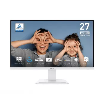MSI Pro MP273QWDE E2 computermonitor 68,6 cm (27 inch) 2560 x 1440 pixel Wide Quad HD LCD wit