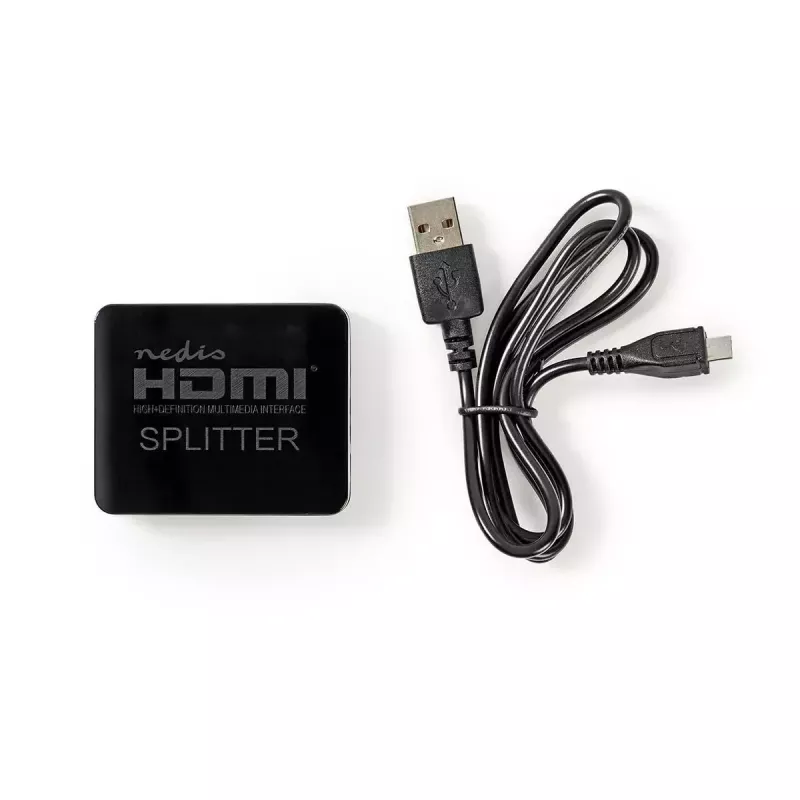 Videosplitter Nedis VSPL34002BK