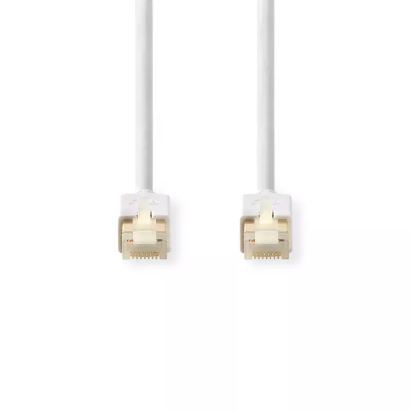 Netwerkkabel Nedis CCGB85221WT100 RJ-45 Cat6 10 m wit