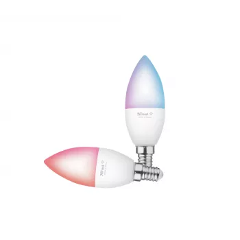 Smart lamp TRUST 71293 – Wi-Fi smartlicht, wit, AC, 37×100 mm, 2-pack