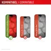 Displex displayschermfolie (10H) voor Apple iPhone 15 Plus/15 Pro Max/16 Plus, Eco-montageframe, krasvast