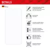 Displex Smart Glass (9H) voor Samsung Galaxy A26/A16 (5G)/A17 (4G/5G), montagestickers, onbreekbaar