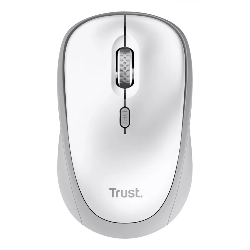 Trust Ody II toetsenbord muis inbegrepen thuis/kantoor RF draadloos Duits wit