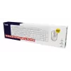 Trust Ody II toetsenbord muis inbegrepen thuis/kantoor RF draadloos Duits wit