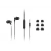 Lenovo 4XD1J77352 hoofdtelefoon/headset bedraad in-ear kantoor/callcenter zwart