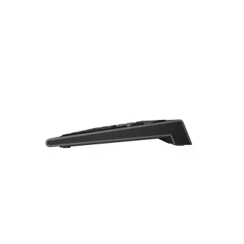 Logickeyboard LKB-LPWB-A2M-DE toetsenbord universeel USB QWERTZ Duits zwart