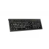 Logickeyboard LKB-LPWB-A2M-DE toetsenbord universeel USB QWERTZ Duits zwart