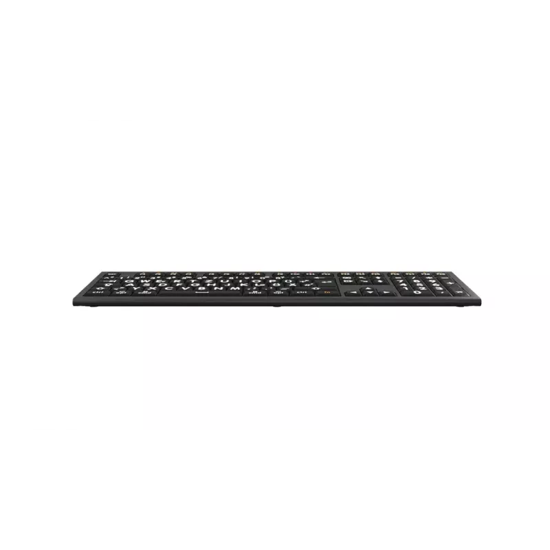 Logickeyboard LKB-LPWB-A2M-DE toetsenbord universeel USB QWERTZ Duits zwart