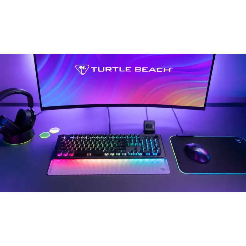 Turtle Beach Vulcan II Max toetsenbord gaming USB QWERTZ zwart