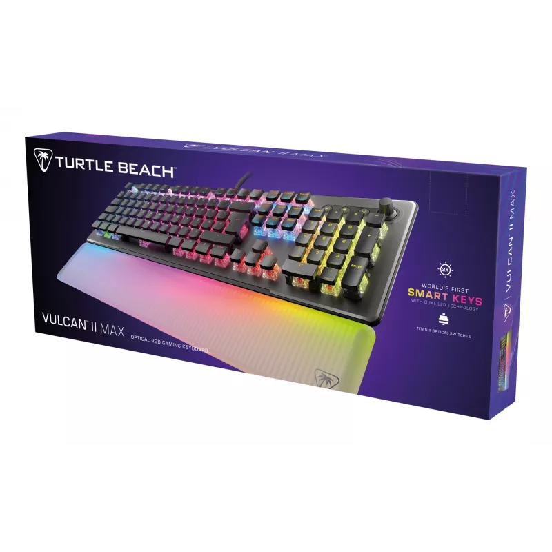 Turtle Beach Vulcan II Max toetsenbord gaming USB QWERTZ zwart