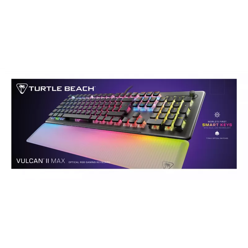 Turtle Beach Vulcan II Max toetsenbord gaming USB QWERTZ zwart