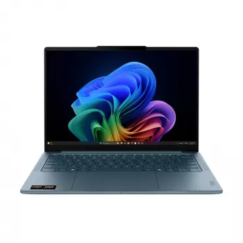 Lenovo Yoga Slim 7 14AKP10 Copilot+ PC AMD Ryzen™ AI 7 350 laptop 35,6 cm (14 inch) 2.8K 16 GB LPDDR5-SDRAM 512 GB SSD Wi-Fi 7 (802.11be) Windows 11 Home teal