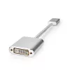 Nedis CCTB37250AL02 videoadapterkabel 0,2 m DisplayPort DVI-D zilver
