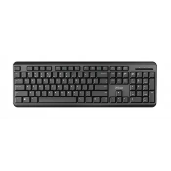 Trust TK-350 Toetsenbord Office RF Draadloos QWERTZ Duits Zwart