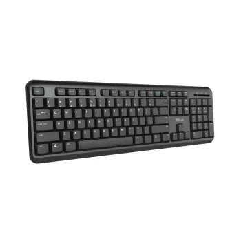 Trust TK-350 Toetsenbord Office RF Draadloos QWERTZ Duits Zwart