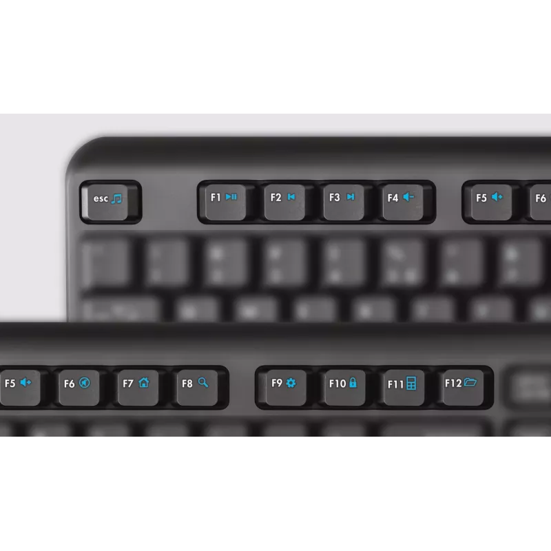 Trust TK-350 Toetsenbord Office RF Draadloos QWERTZ Duits Zwart