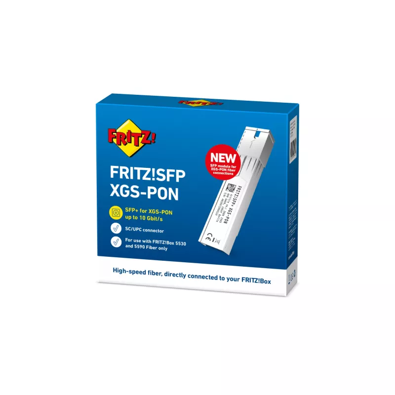 FRITZ! SFP XGS-PON Netwerk-transceivermodule Glasvezel 10000 Mbit/s