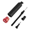 Hama 00004458 camera-monopod, 1/4 inch, kunststof, zwart/rood