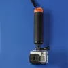 Hama 00004458 camera-monopod, 1/4 inch, kunststof, zwart/rood