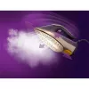 Philips DST8040/30 Azur 8000 Series stoomstrijkijzer, 3000 W, 0,35 L reservoir, SteamGlide Elite zoolplaat, verticale stoom, 80 g/min, 260 g/min stoomstoot, donkerpaars