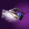 Philips DST8040/30 Azur 8000 Series stoomstrijkijzer, 3000 W, 0,35 L reservoir, SteamGlide Elite zoolplaat, verticale stoom, 80 g/min, 260 g/min stoomstoot, donkerpaars
