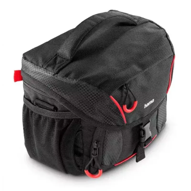 Compactkoffer Hama Phoenix 00121348 zwart schouderband voor elk merk