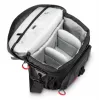Compactkoffer Hama Phoenix 00121348 zwart schouderband voor elk merk