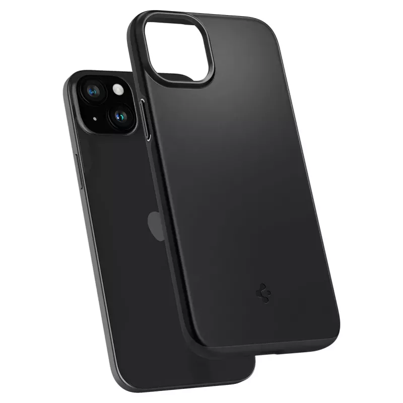 Cover Spigen ACS06776 voor iPhone 15 15,5 cm zwart