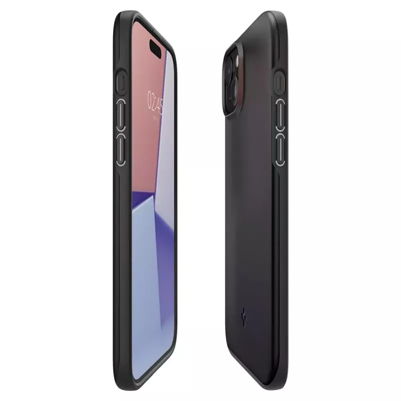 Cover Spigen ACS06776 voor iPhone 15 15,5 cm zwart