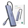 USB Type-C hub UGREEN 20956A met HDMI en USB 3.0, 5 Gbit/s, 4K 3840x2160, zilver