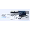 USB Type-C hub UGREEN 20956A met HDMI en USB 3.0, 5 Gbit/s, 4K 3840x2160, zilver