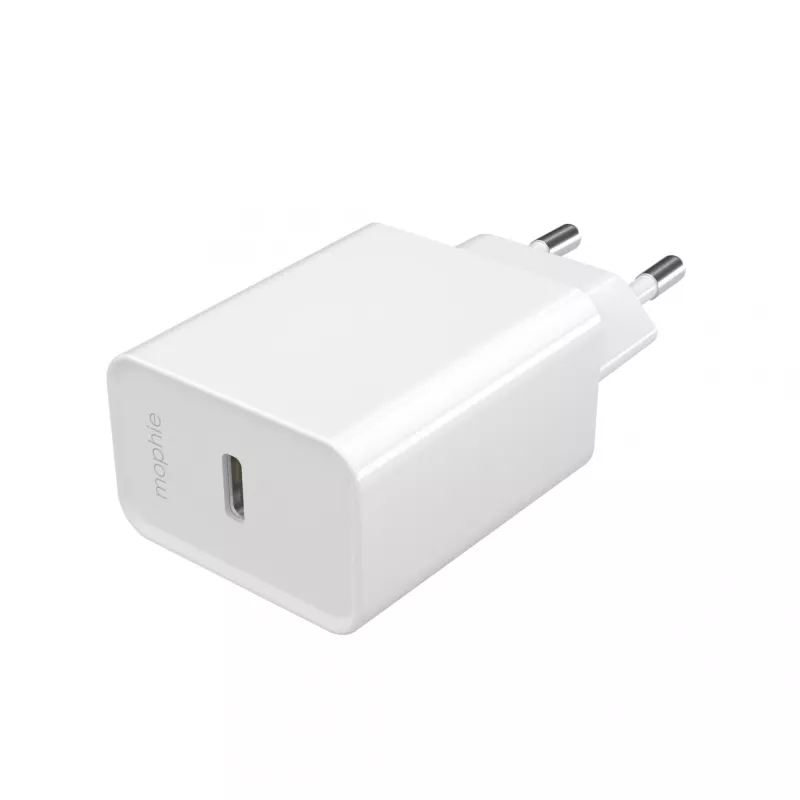 mophie essentials 20W USB-C PD-voeding universeel wit AC-snelladen binnen