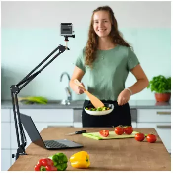Hama 700 II ringlamp, microfoon, webcam, camera, mobiele telefoon/smartphone, tablet/UMPC zwart