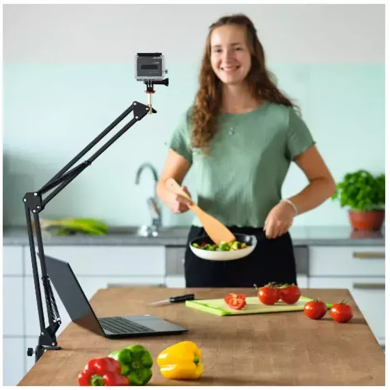 Hama 700 II ringlamp, microfoon, webcam, camera, mobiele telefoon/smartphone, tablet/UMPC zwart