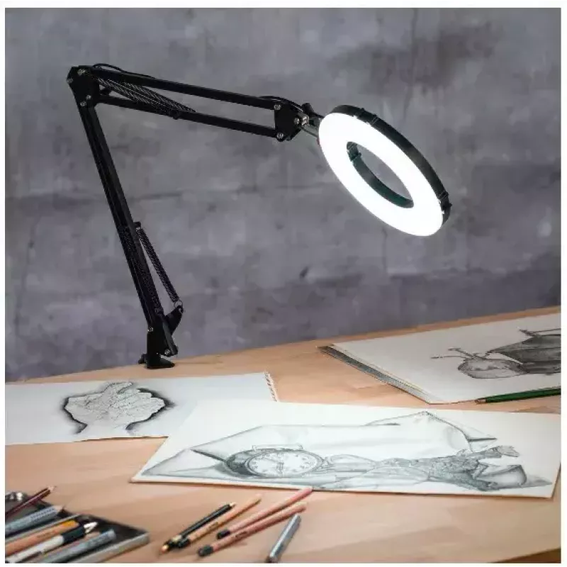 Hama 700 II ringlamp, microfoon, webcam, camera, mobiele telefoon/smartphone, tablet/UMPC zwart