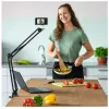 Hama 700 II ringlamp, microfoon, webcam, camera, mobiele telefoon/smartphone, tablet/UMPC zwart
