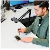 Hama 700 II ringlamp, microfoon, webcam, camera, mobiele telefoon/smartphone, tablet/UMPC zwart