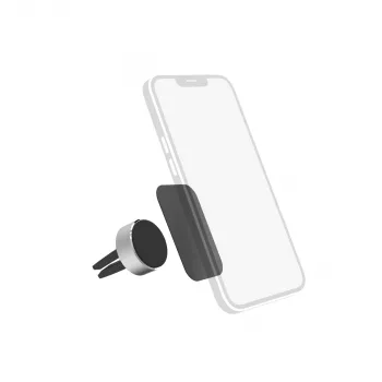 Passieve houder Hama magneet alu 00201516 zwart metallic voor mobiele telefoon