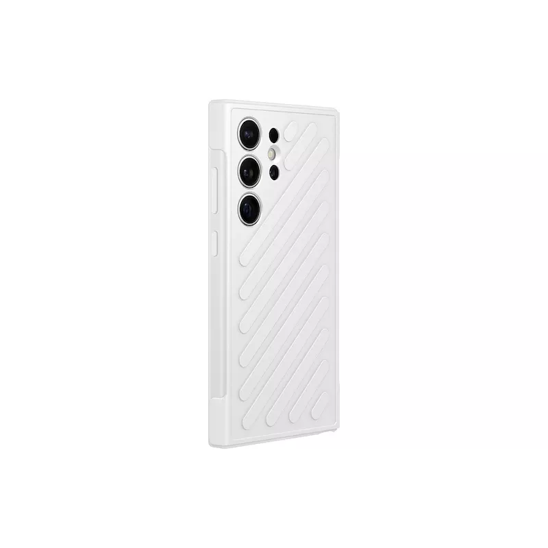 Cover Samsung Galaxy S24 Ultra lichtgrijs monochromatisch