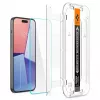 Spigen iPhone 15 Glas.tR EZ Fit displayscherm van gehard glas transparant