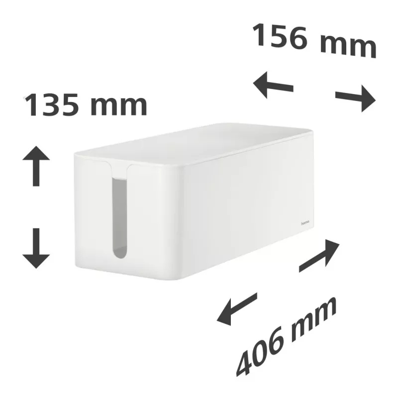 Hama 00221011 kabelbox universeel kabelbox wit