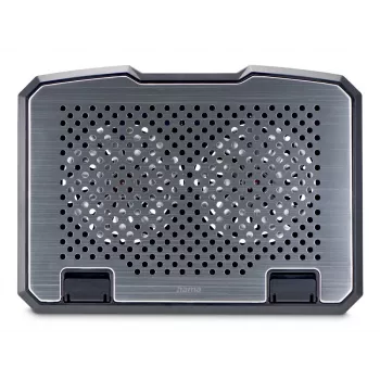 Hama aluminium laptop-koelpad 39,6 cm (15,6 inch) zwart