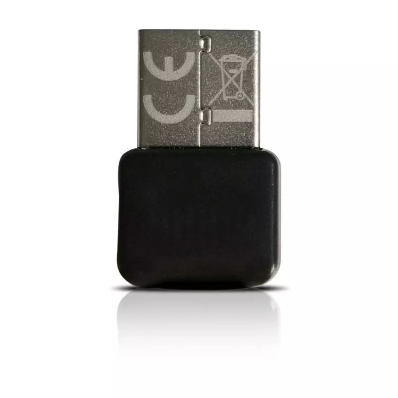 Techly IDATA USB-BLT5 USB Bluetooth 5.0-adapter, zwart