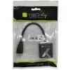 Techly kabeladapter converter HDMI naar VGA zwart 0,1 m 1920x1200 60 Hz
