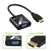 Techly kabeladapter converter HDMI naar VGA zwart 0,1 m 1920x1200 60 Hz