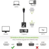 Techly kabeladapter converter HDMI naar VGA zwart 0,1 m 1920x1200 60 Hz